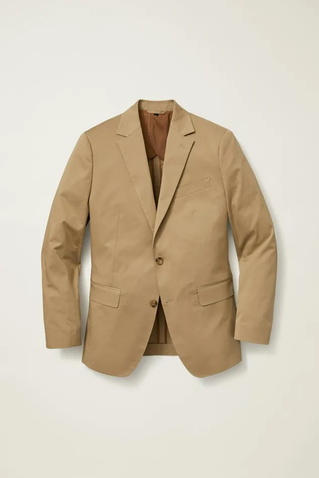 Men Jetsetter Italian Cotton Blazer Pale Oak Bonobos Blazers and Sport Coats