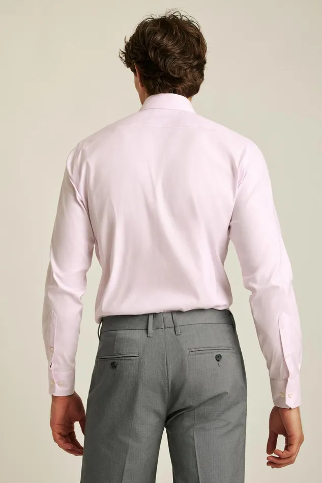 Men Jetsetter Stretch Dress Shirt Rose Pink Texture Bonobos Business Casual Shirts