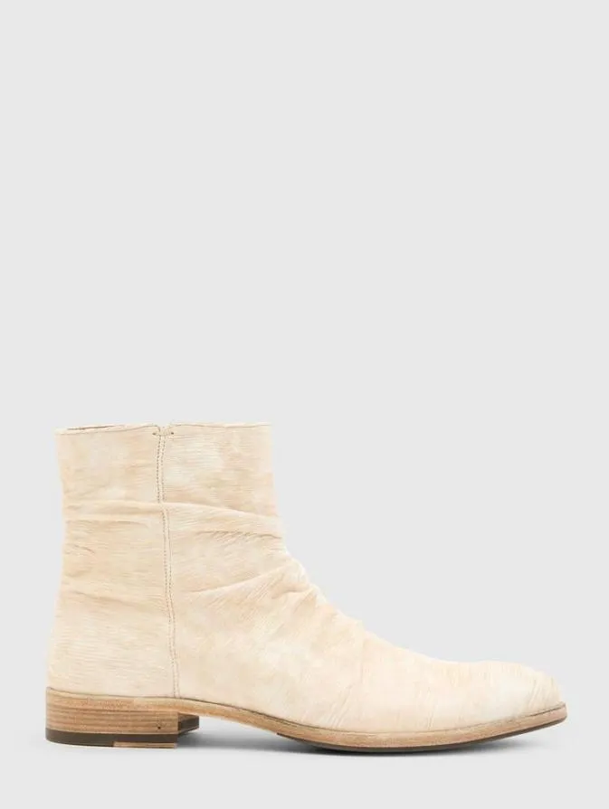 Men Leather Boots John Varvatos MORRISON SHARPEI BOOT Hay