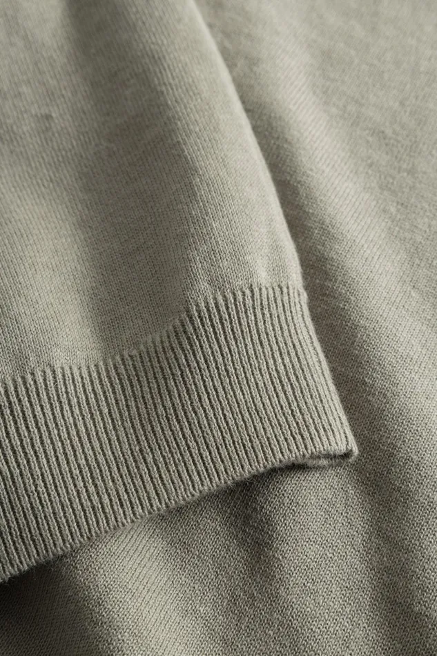 Men Norse Projects Knitwear Rhys Cotton Linen Tshirt Clay