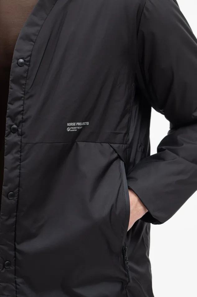Men Norse Projects Outerwear Otto Light Pertex Black