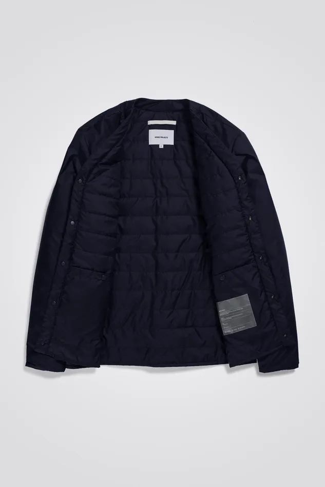 Men Norse Projects Outerwear Otto Light Pertex Dark Navy
