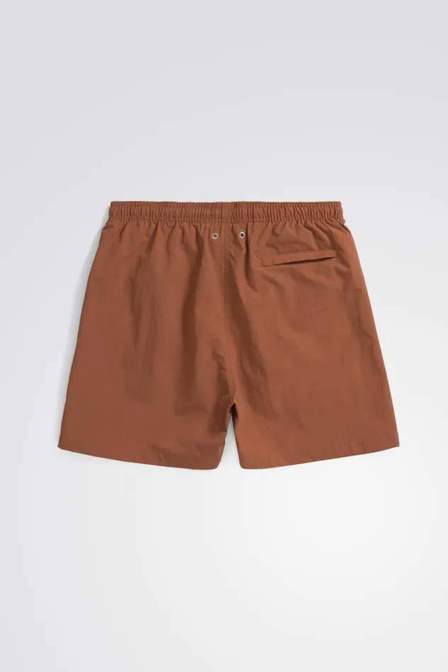 Men Norse Projects Shorts Hauge Recycled Nylon Swimmers Red Ochre