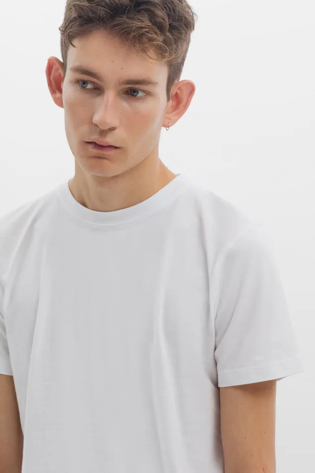 Men Norse Projects TShirts Niels Standard Tshirt White