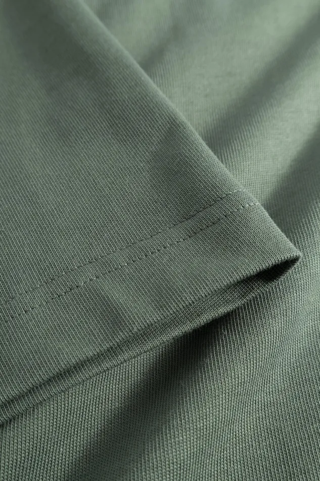 Men Norse Projects TShirts Simon Loose Organic Heavy Jersey Large N TShirt Spruce Green