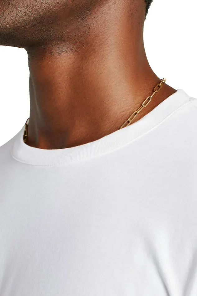 Men Organic Cotton Tee White Bonobos Short Sleeve Tees