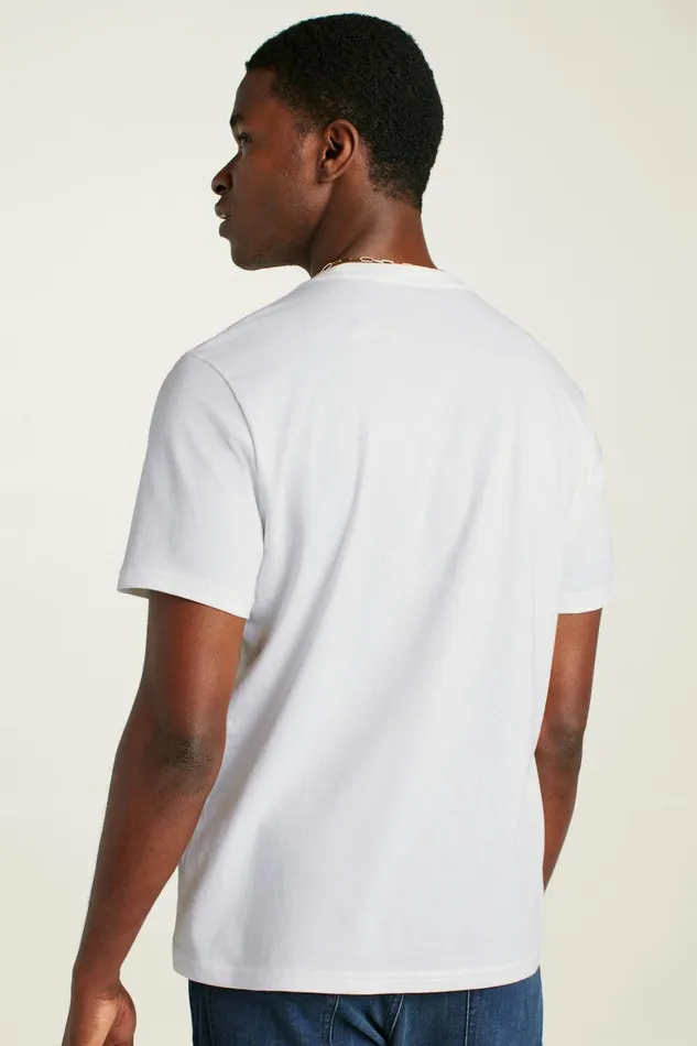 Men Organic Cotton Tee White Bonobos Short Sleeve Tees
