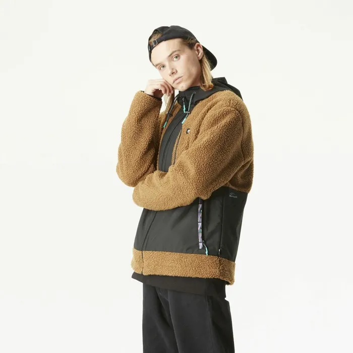 Men PEMBERTON ZIP FLEECE Picture Organic Clothing Sweats and Hoodies