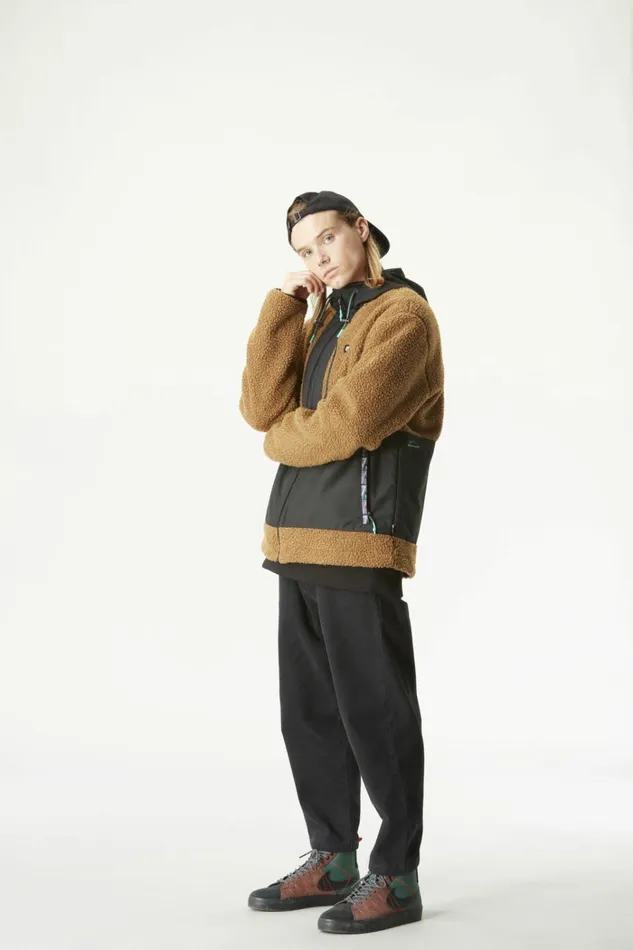 Men PEMBERTON ZIP FLEECE Picture Organic Clothing Sweats and Hoodies