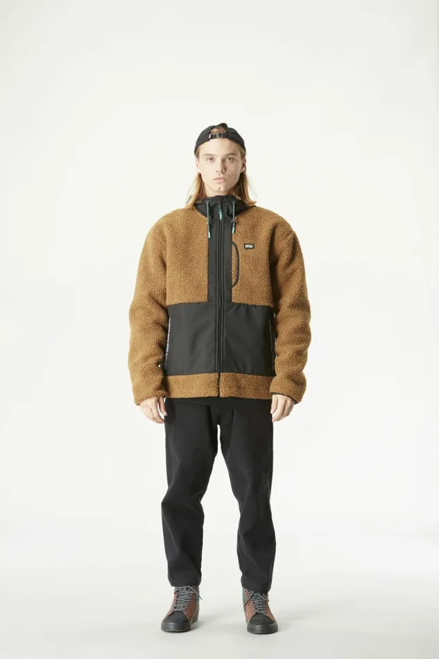 Men PEMBERTON ZIP FLEECE Picture Organic Clothing Sweats and Hoodies