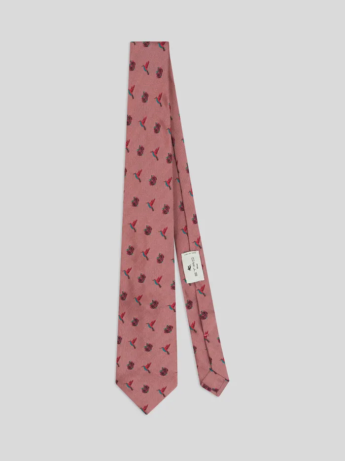 Men Silk Jacquard Tie Etro Ties And Pocket Squares