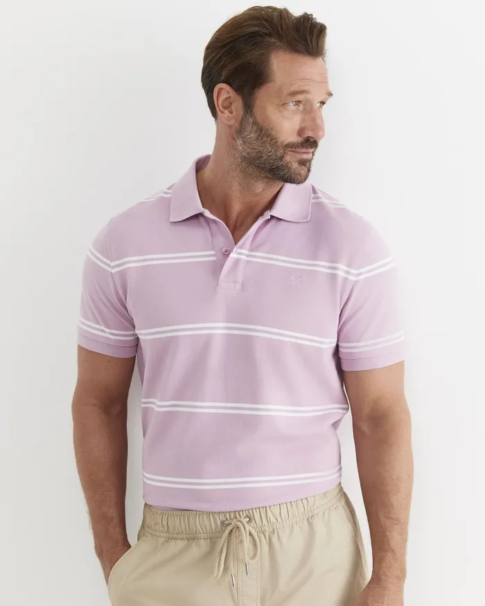 Men Sportscraft TShirts and Polos Hall Polo Dusty Pink