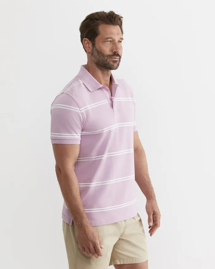 Men Sportscraft TShirts and Polos Hall Polo Dusty Pink