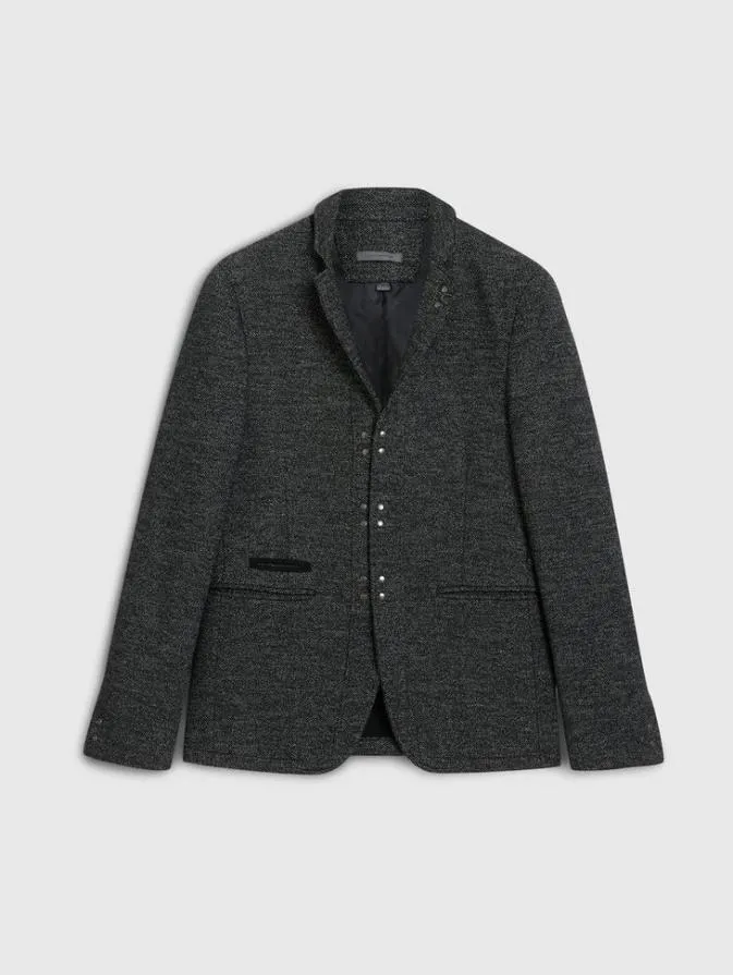 Men Suit Jackets John Varvatos WALLACE JACKET Carbon Grey