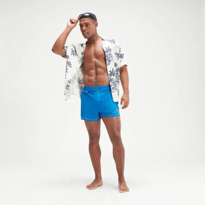 Men Swim Shorts Speedo Men039s Vintage 14034 Swim Shorts Blue
