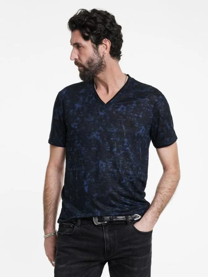 Men TShirts John Varvatos WOOSTER VNECK Midnight