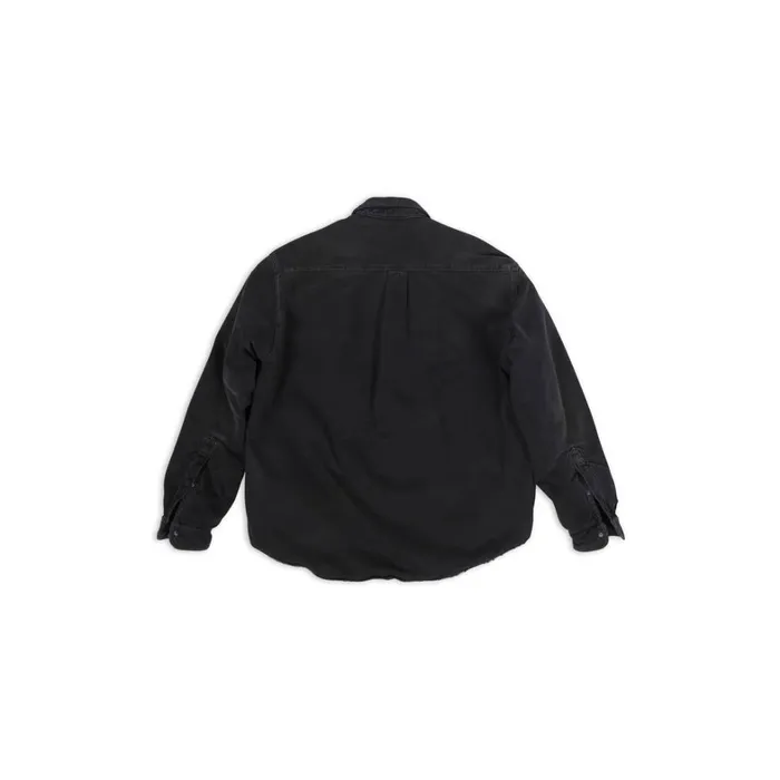 Men Tops and Shirts Balenciaga Balenciaga Padded Shirt In Black