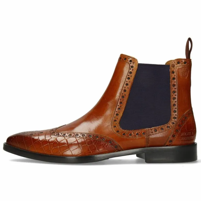 Mens Ankle Boots Melvin and Hamilton Martin 5 Brown