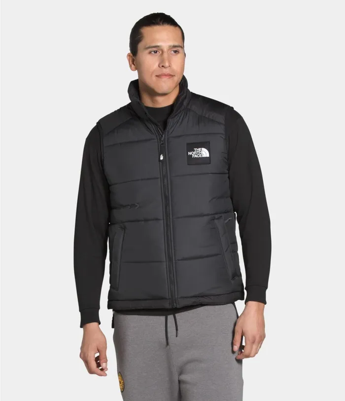 Mens Brazenfire VestEU Asphalt Grey The North Face Insulated and Down Jackets