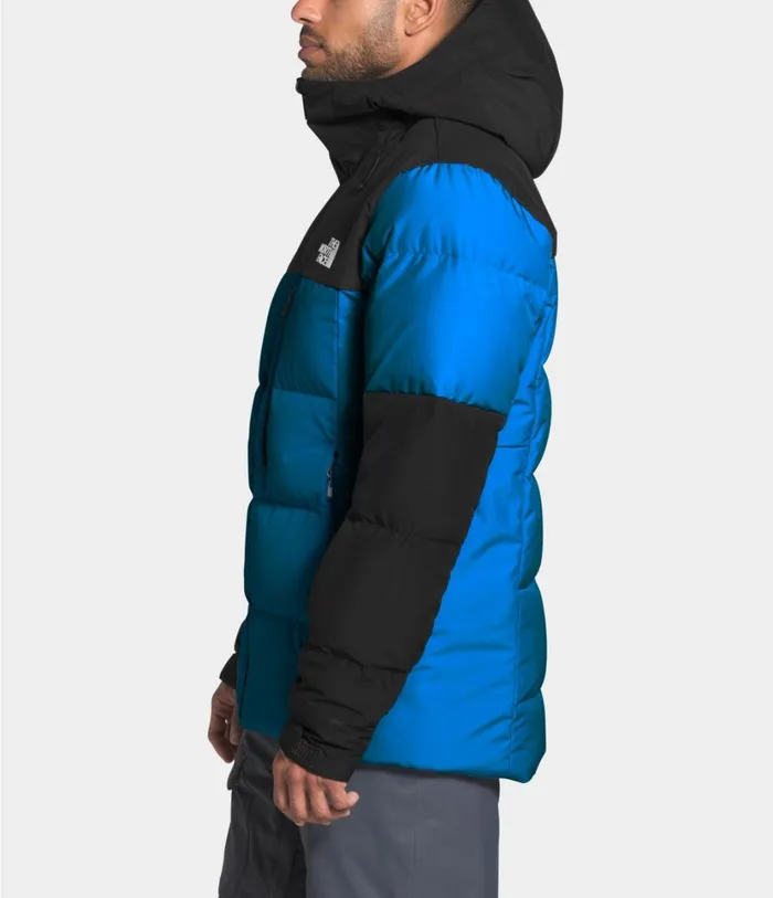 Mens Corefire Down Jacket Clear Lake Bluetnf Black The North Face Snow