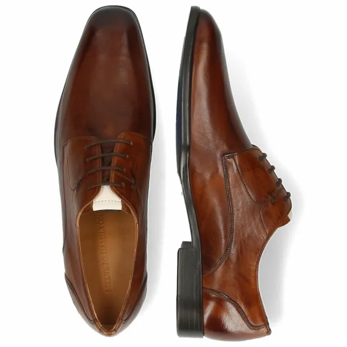 Mens Derbies Melvin and Hamilton Elyas 4 Brown