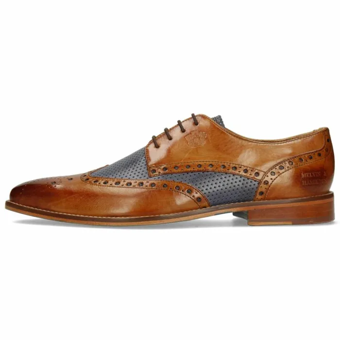Mens Derbies Melvin and Hamilton Martin 15 Brown
