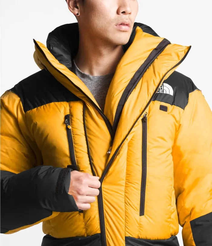 Mens Himalayan Suit Summit Goldtnf Black The North Face Insulated and Down Jackets