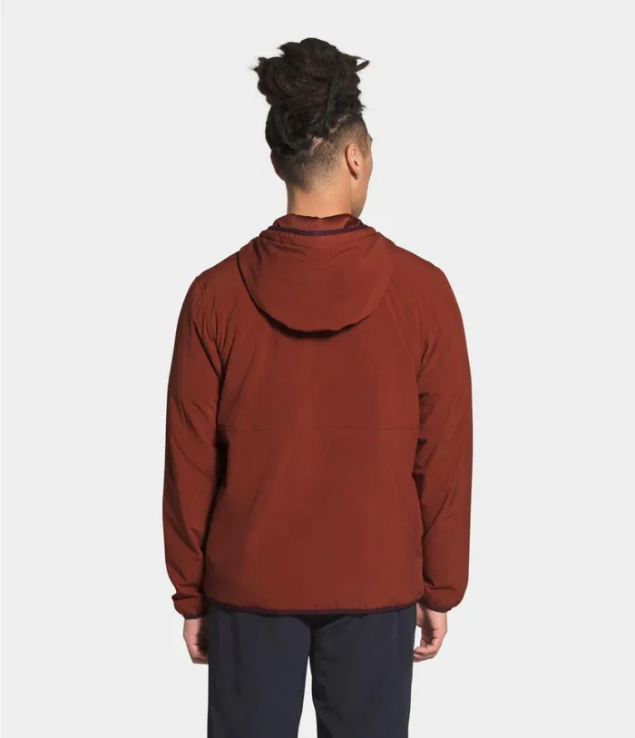 Mens Mountain Sweatshirt Full Zip Hoodie Brandy Brown The North Face Insulated and Down Jackets