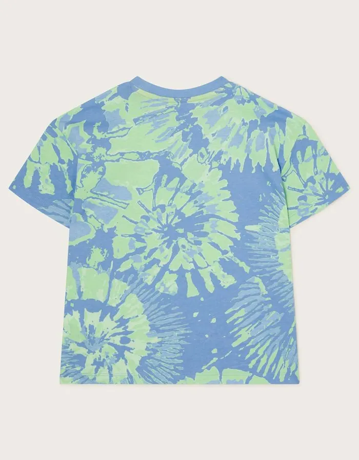 Monsoon Happy Oversized Tie Dye TShirt Multi Children Casualwear Collection Monsoon Happy Oversized Tie Dye TShirt Multi Children Casualwear Collection