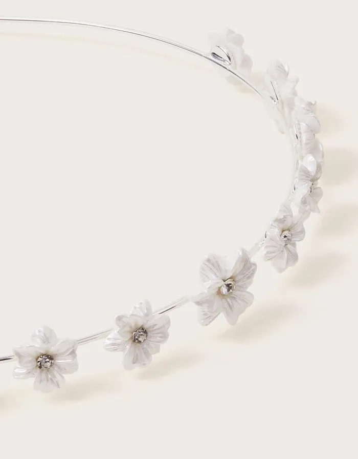 Monsoon Pearly Flower Girl Headband Children Girls039 Hair Accessories Monsoon Pearly Flower Girl Headband Children Girls039 Hair Accessories