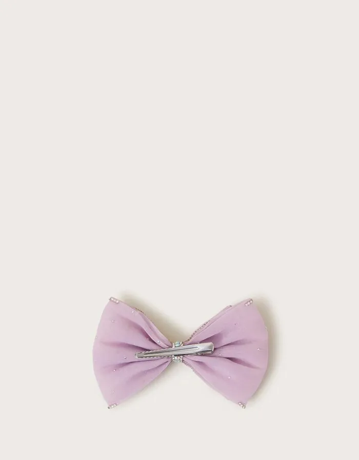 Monsoon Sparkly Hair Bow Clip Children Girls039 Hair Accessories Monsoon Sparkly Hair Bow Clip Children Girls039 Hair Accessories