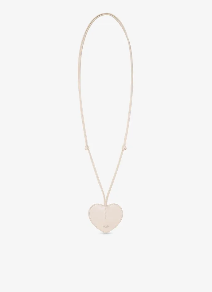 Nude LE CUR BELL KEY HOLDER IN CALFSKIN Women Alaa Small Leather Goods