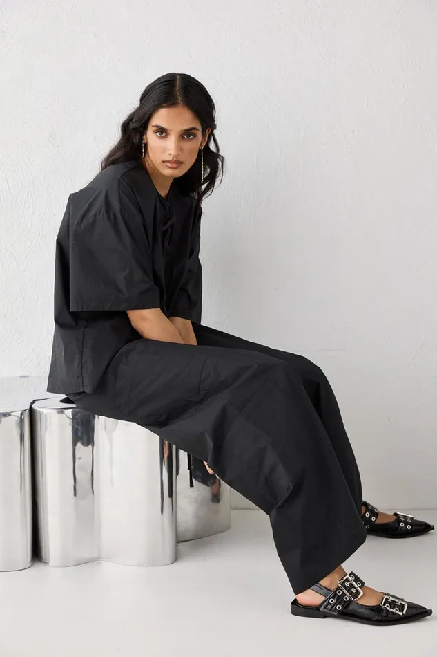 Pants Women VRG GRL Amaya Pants Black Pants Women VRG GRL Amaya Pants Black