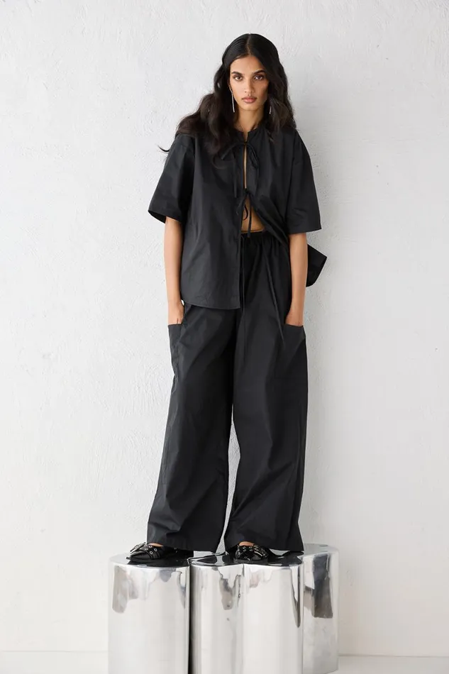 Pants Women VRG GRL Amaya Pants Black Pants Women VRG GRL Amaya Pants Black