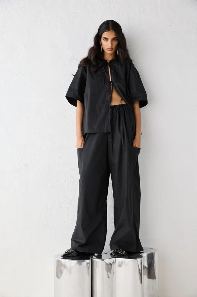 Pants Women VRG GRL Amaya Pants Black Pants Women VRG GRL Amaya Pants Black
