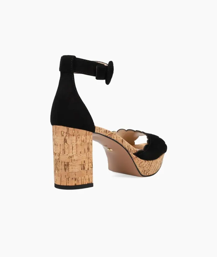 Pelle Moda Aneko Platform 8211 Black Black Kid Suede Women High Heels Pelle Moda Aneko Platform 8211 Black Black Kid Suede Women High Heels