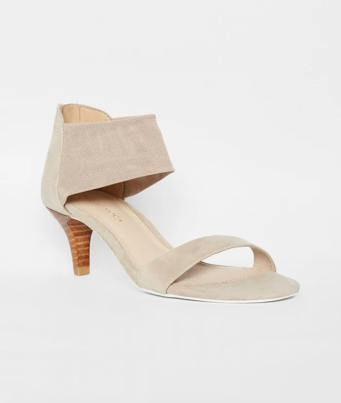 Pelle Moda Elvi Low Heel 8211 Mushroom Mushroom Kid SuedeStretch Mesh Women Low Heels Pelle Moda Elvi Low Heel 8211 Mushroom Mushroom Kid SuedeStretch Mesh Women Low Heels
