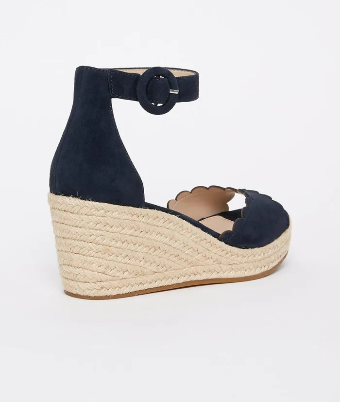 Pelle Moda Krisa Wedge 8211 Midnight Midnight Kid Suede Women Wedges Pelle Moda Krisa Wedge 8211 Midnight Midnight Kid Suede Women Wedges
