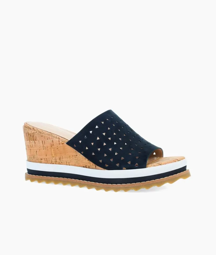 Pelle Moda Meg Wedge 8211 Midnight Midnight Kid Suede Women Wedges Pelle Moda Meg Wedge 8211 Midnight Midnight Kid Suede Women Wedges