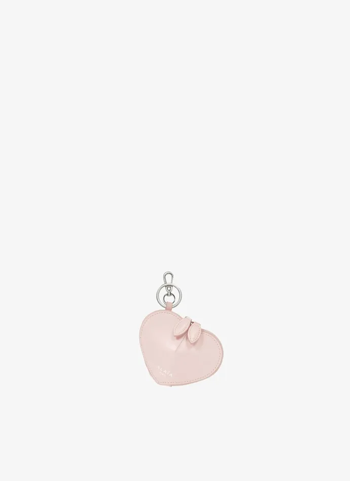 Pink LE CUR COIN PURSE IN CALFSKIN Women Alaa Small Leather Goods