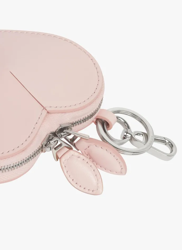 Pink LE CUR COIN PURSE IN CALFSKIN Women Alaa Small Leather Goods