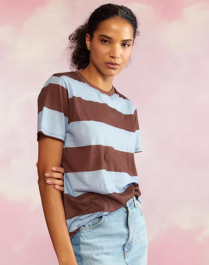 Printed TShirt 8211 Blubrw Women Cynthia Rowley Tops
