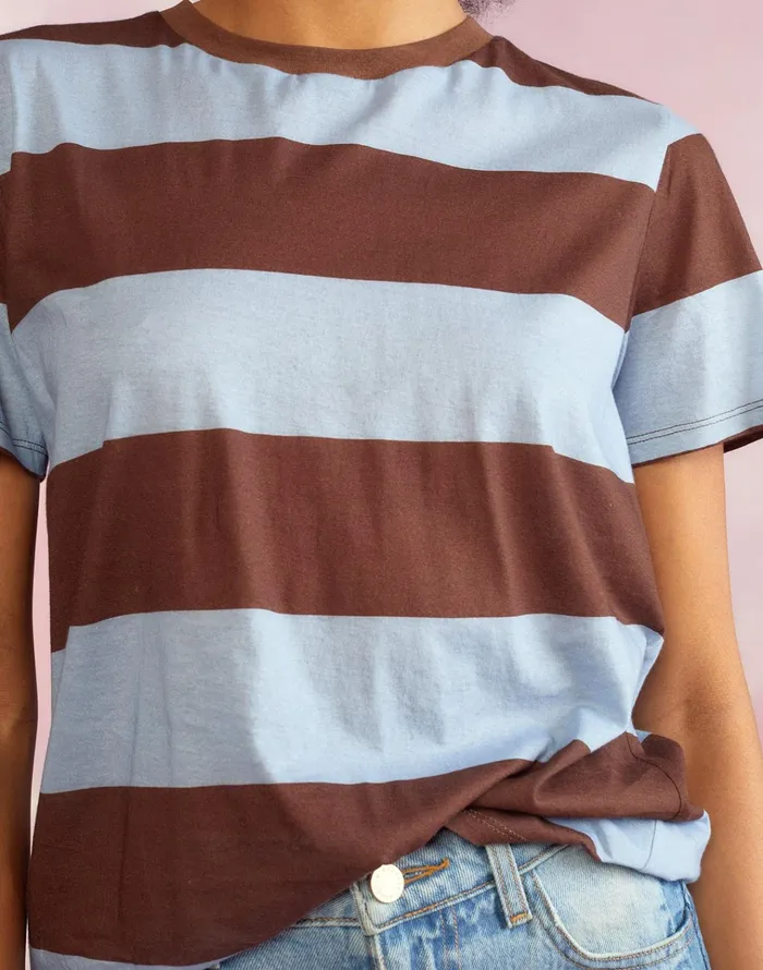 Printed TShirt 8211 Blubrw Women Cynthia Rowley Tops