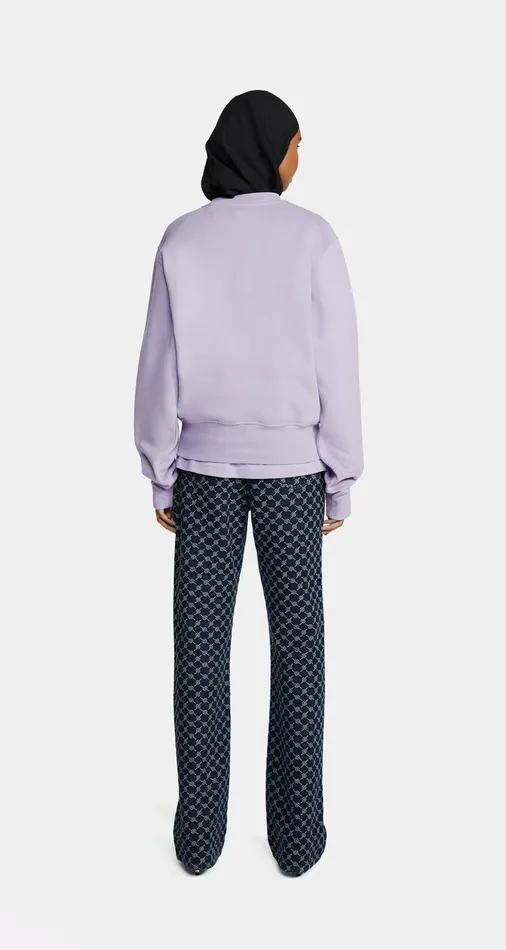 Purple Rose Evvie Circle Sweater Purple Women Daily Paper Hoodies and Sweaters