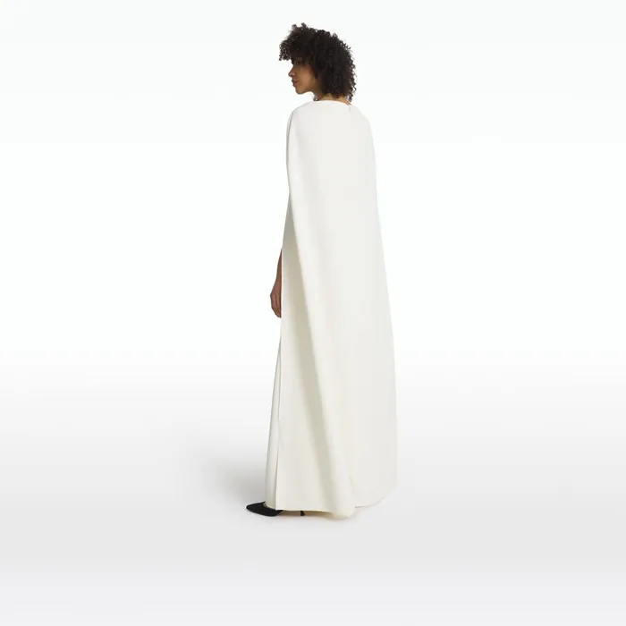 Safiyaa Abrielle Ivory Long Dress Women Dresses