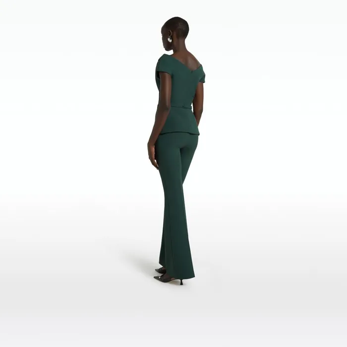 Safiyaa Aliye Darkest Spruce Top Women Tops