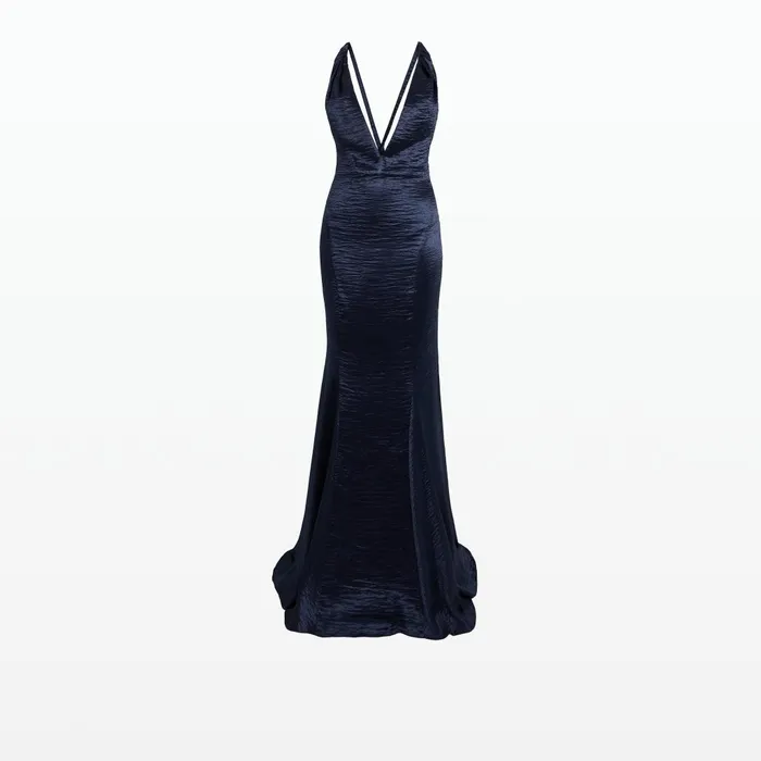 Safiyaa Asli Maritime Long Dress Women Dresses