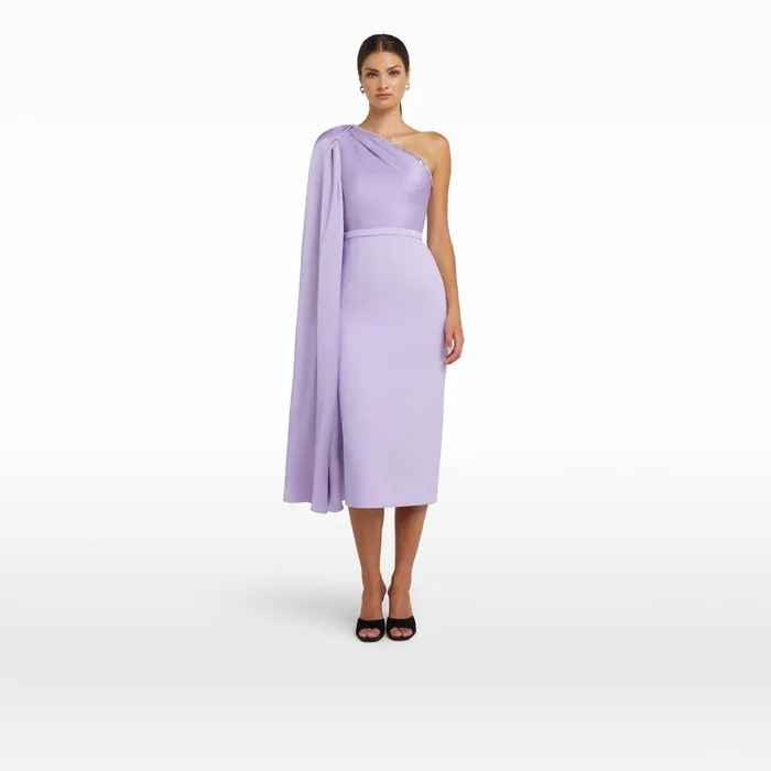 Safiyaa Circe Verbena Midi Dress Women Dresses