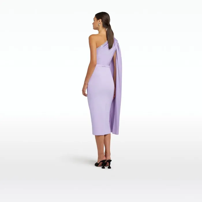 Safiyaa Circe Verbena Midi Dress Women Dresses