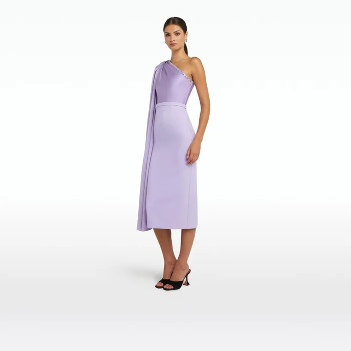 Safiyaa Circe Verbena Midi Dress Women Dresses
